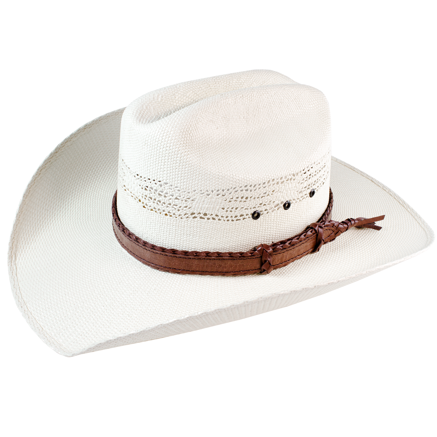 6 strands of Genuine Australian Kangaroo Leather Plaited and Flat Stitch Combination Design Hand Crafted in Brisbane, Australia Available in Tan Fully Adjustable sliders, One Size Fits All! Fully Utilises traditional Australian plaiting technique