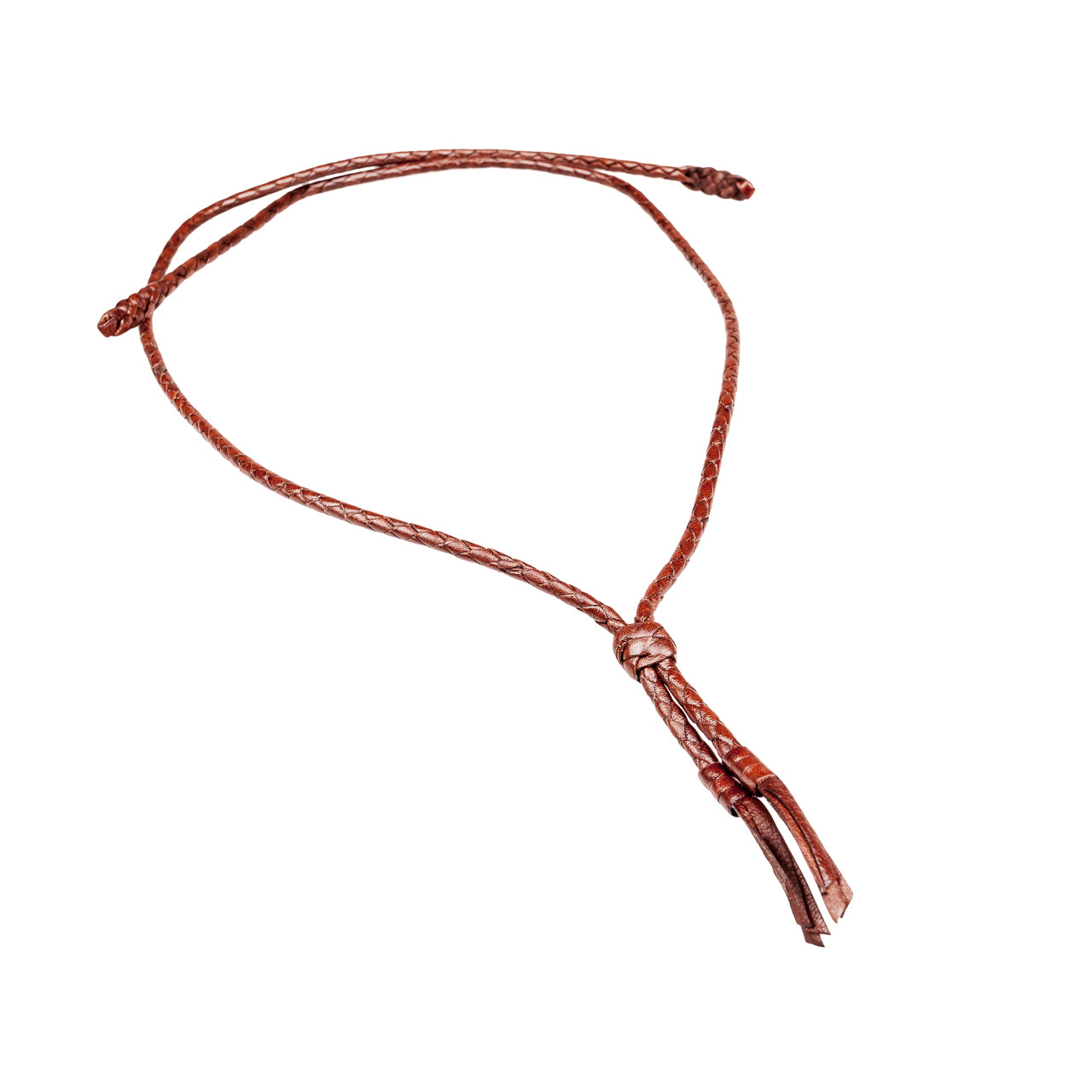 Kangaroo Leather Chin Strap - Round