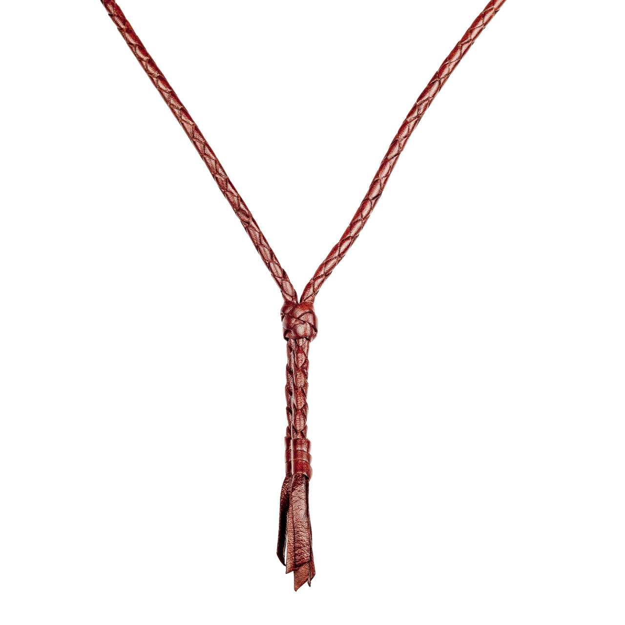 Kangaroo Leather Chin Strap - Round