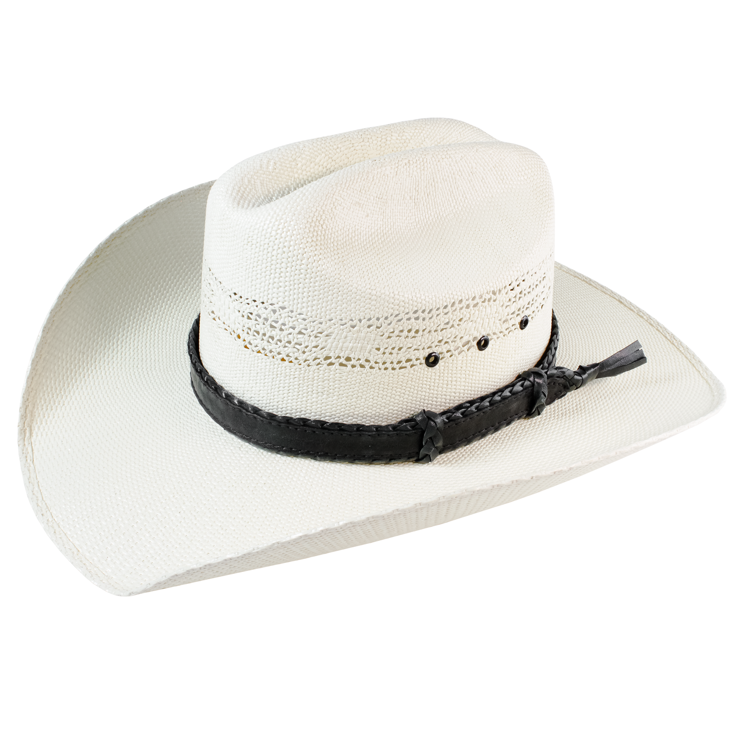 6 strands of Genuine Australian Kangaroo Leather Plaited and Flat Stitch Combination Design Hand Crafted in Brisbane, Australia Available in Tan Fully Adjustable sliders, One Size Fits All! Fully Utilises traditional Australian plaiting technique