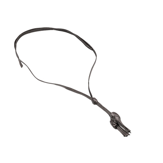 Kangaroo Leather Chin Strap - Flat
