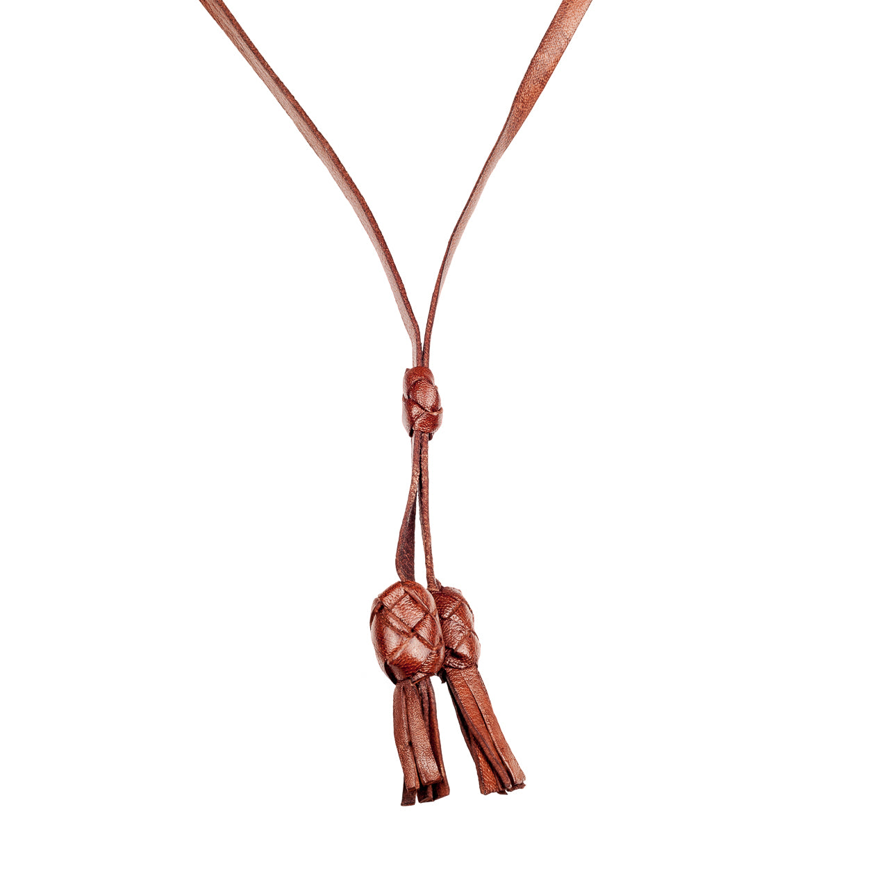 Kangaroo Leather Chin Strap - Flat